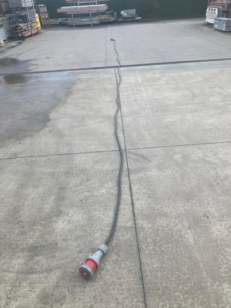 Kabel 5G10 van 13m 63 A, Ophalen, Gebruikt, Kabel of Snoer