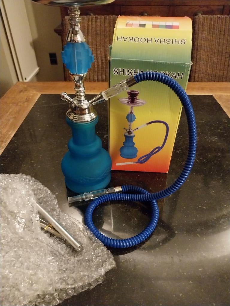 Shisha waterpijp nieuw, Verzamelen, Rookartikelen, Aanstekers en Luciferdoosjes, Ophalen of Verzenden, (Water)pijp