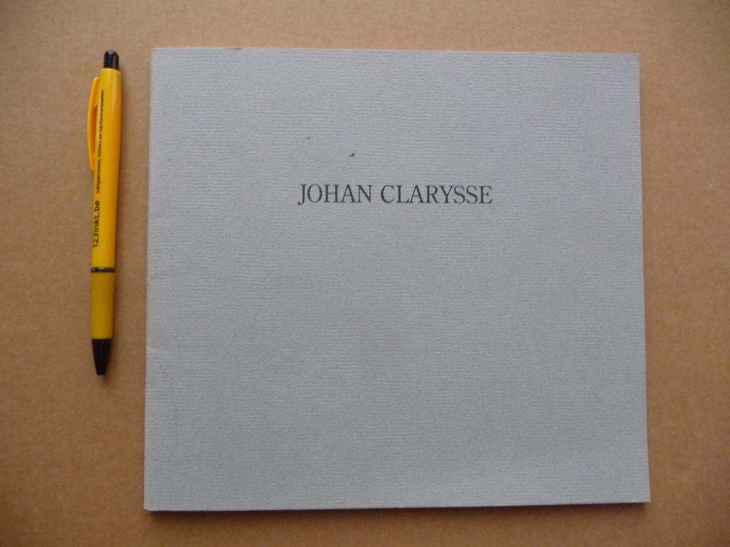 JOHAN CLARYSSE : LIVRE « CECI N'EST PAS DE LA TRISTESSE »., Enlèvement ou Envoi, Comme neuf, Peinture et dessin