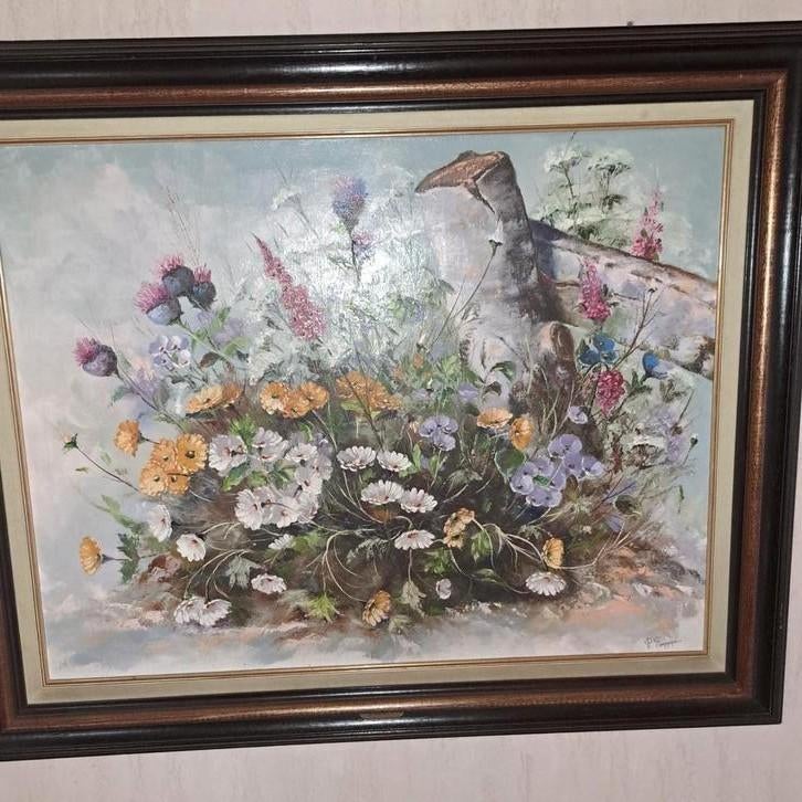 schilderij uit erfenis, Antiek en Kunst, Ophalen