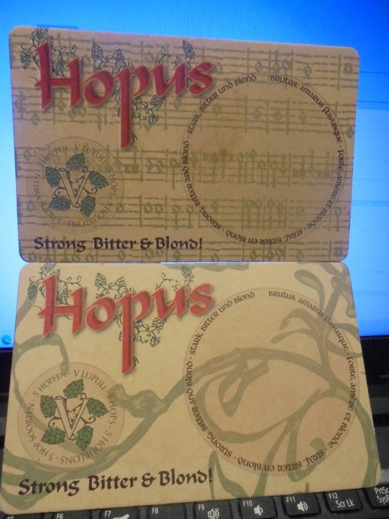 Hopus, Enlèvement ou Envoi, Comme neuf, Sous-bock