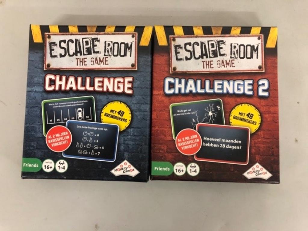 ESCAPE ROOM HET SPEL: CHALLENGE 1 + 2 - Nederlandse versie, Ophalen