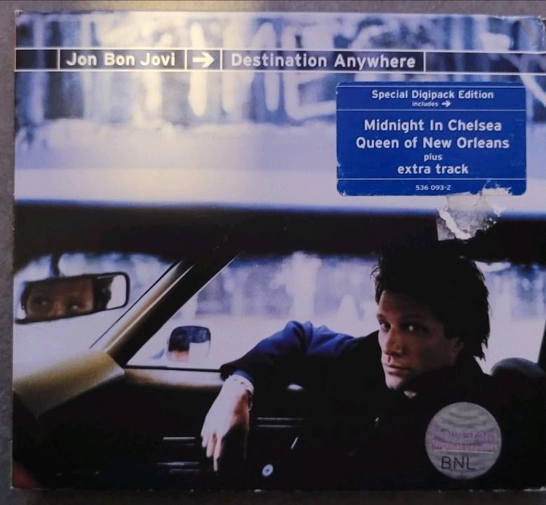 Bon Jovi Destinatio Anywhere (digipack), Ophalen of Verzenden, Gebruikt