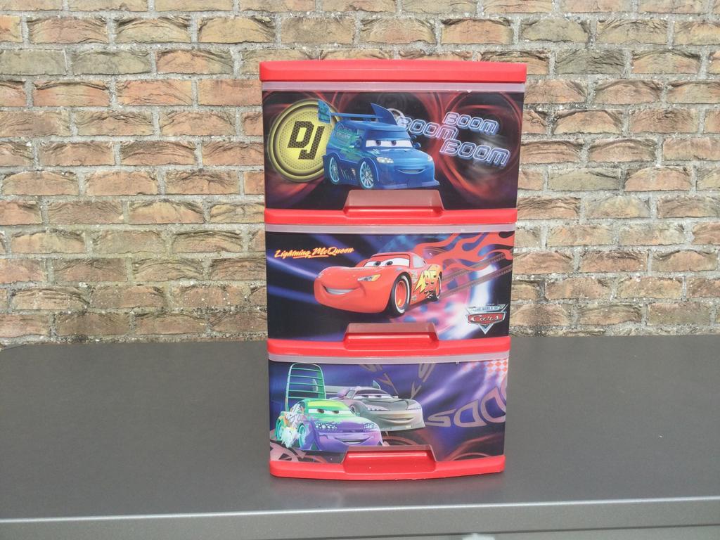 opbergtoren curver cars, Ophalen