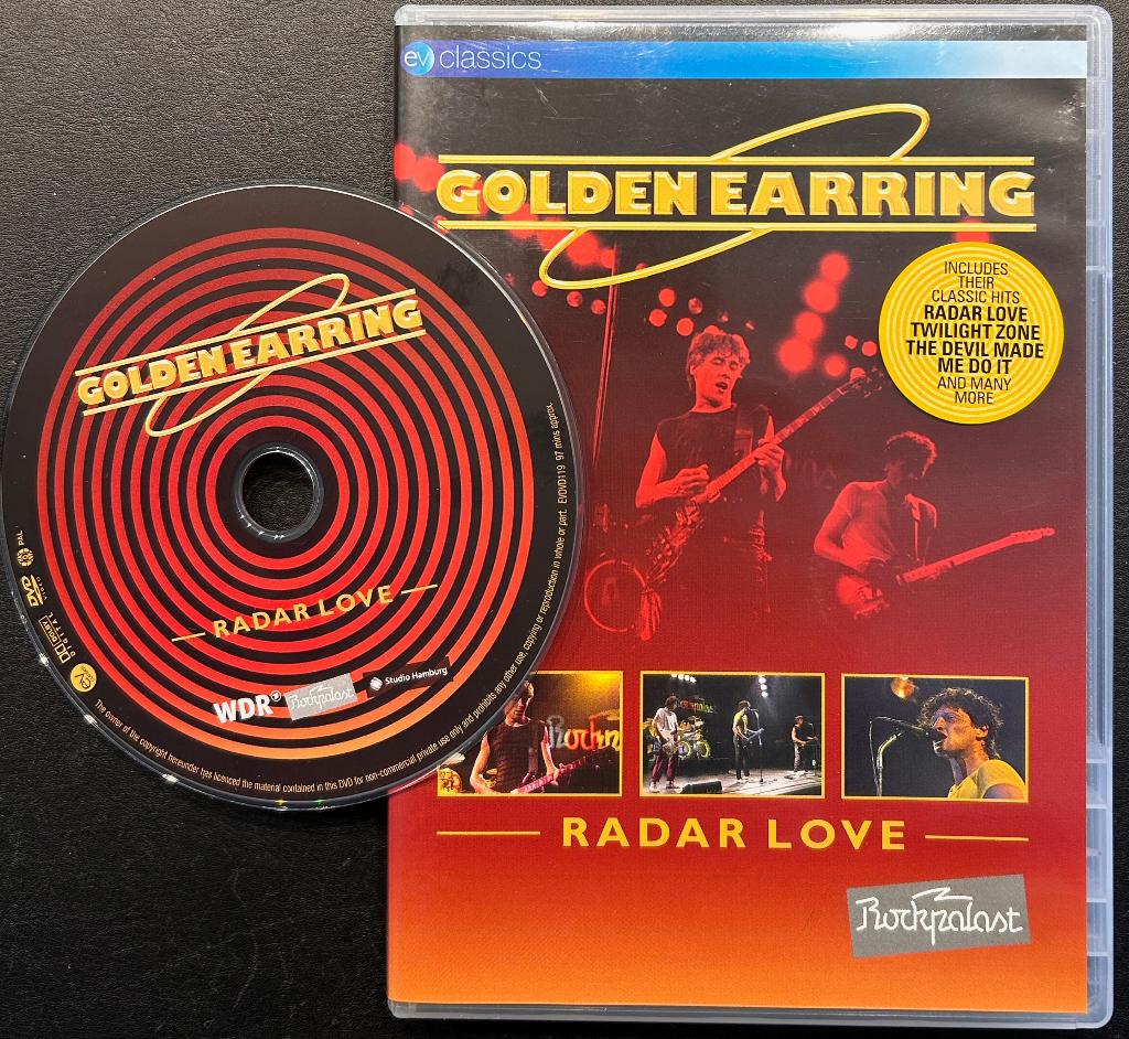 GOLDEN EARRING - Live at Rockpalast 1982 ( DVD ), À partir de 16 ans, Envoi, Comme neuf, Musique et Concerts