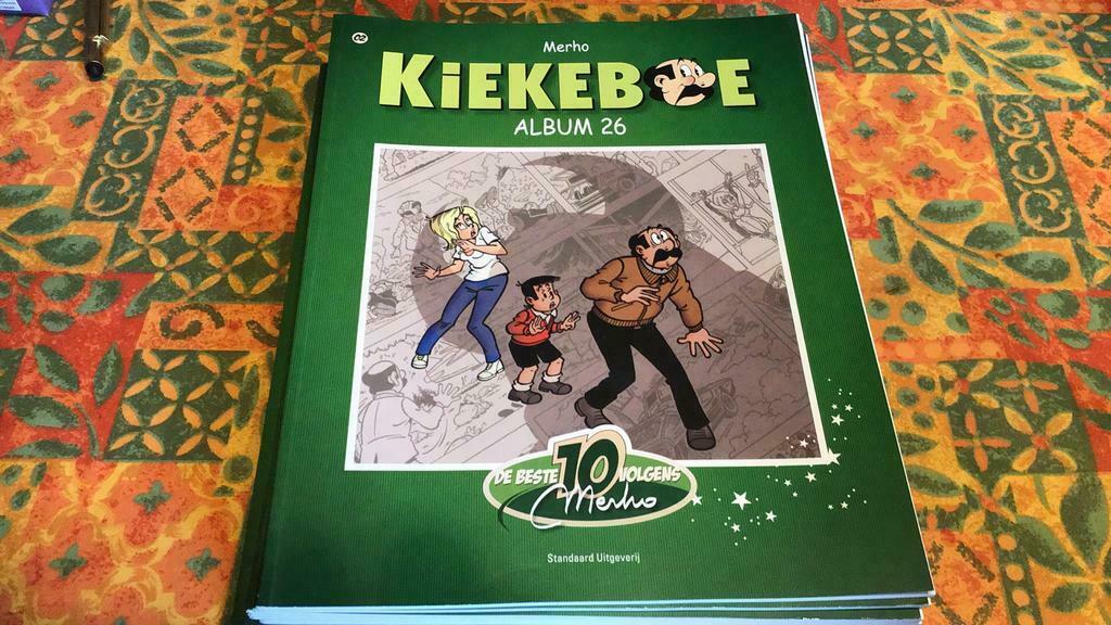 Kiekeboe de beste 10(z2), Boeken, Complete serie of reeks, Ophalen of Verzenden, Zo goed als nieuw, Merho