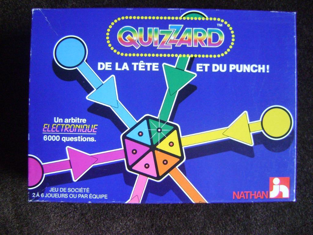 jeu quizzard nathan, Cinq joueurs ou plus, Enlèvement ou Envoi, Comme neuf