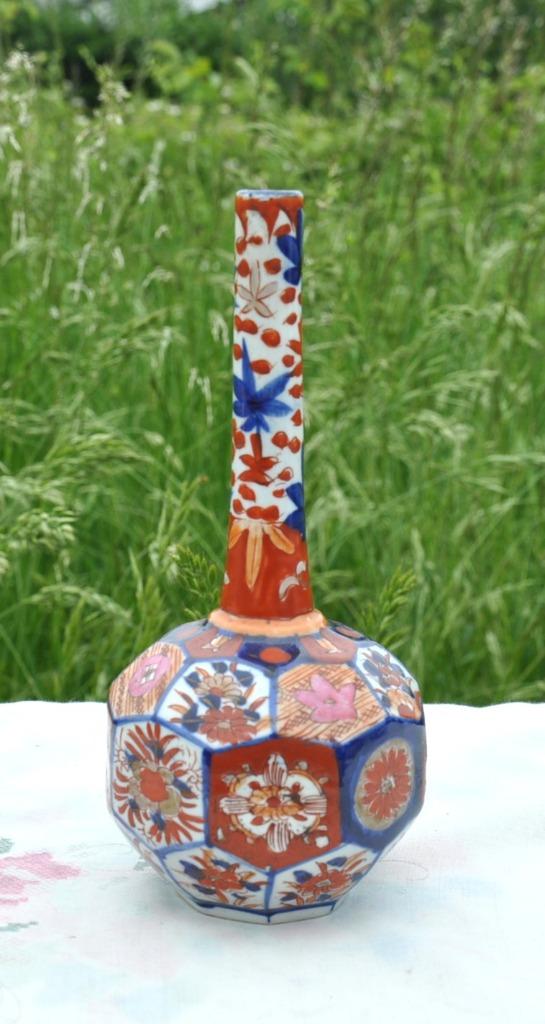 vase soliflore porcelaine imari, Enlèvement ou Envoi