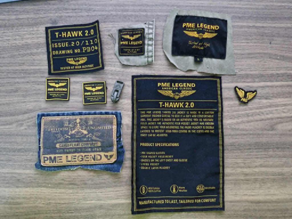 pall mall PME legend badges patches, Ophalen of Verzenden, Zo goed als nieuw, Pall mall