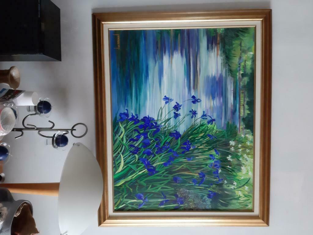 peinture avec signature, Enlèvement ou Envoi