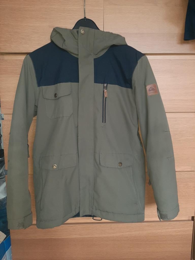 Winterjas jongens 12-14jaar quiksilver, Ophalen of Verzenden, Gedragen