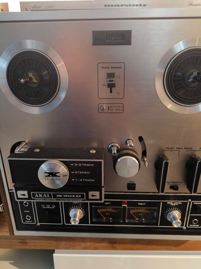 AKAI VINTAGE BLOKFLUIT X 201 D, Audio, Tv en Foto, Bandrecorder