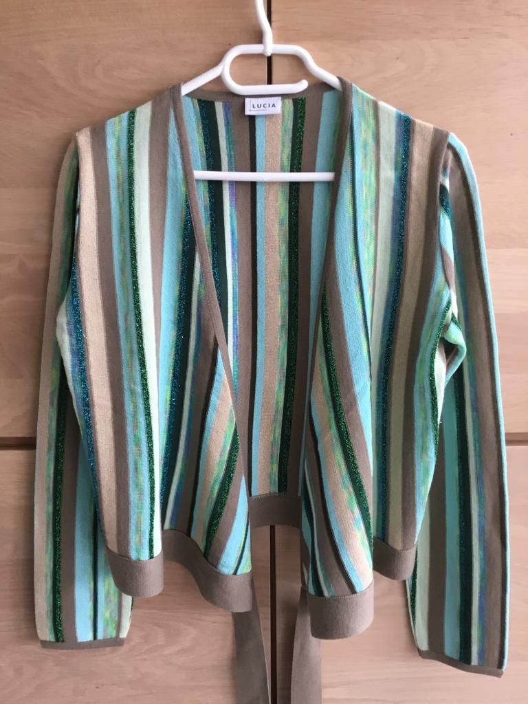 Korte gilet LUCIA, Kleding | Dames, Overige kleuren, Ophalen of Verzenden, Zo goed als nieuw, Maat 36 (S)