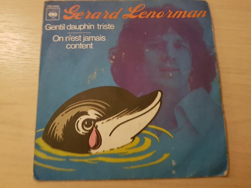 Disque vinyl 45 tours gerard lenorman, Ophalen of Verzenden, Zo goed als nieuw