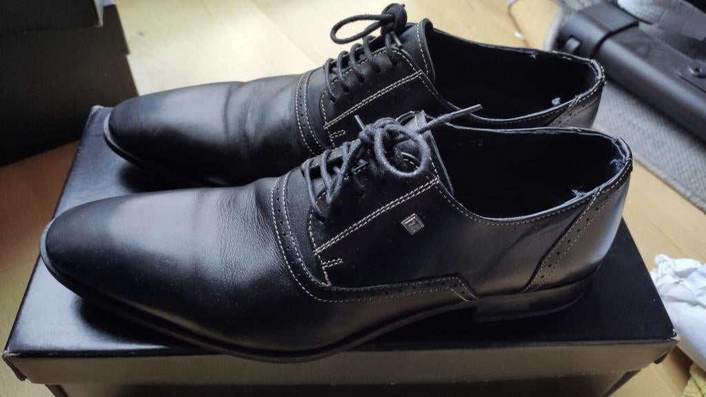 Chaussures hommes taille 40, Kleding | Heren, Ophalen, Zwart, TED LAPIDUS, Gedragen