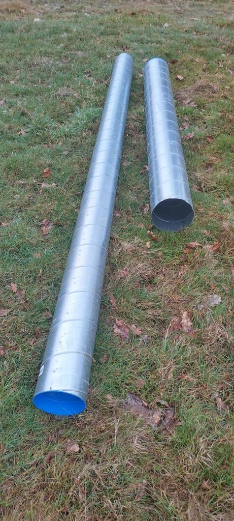 Tuyau spiralé Galva 200 et 160 mm pour système de ventilatio, Enlèvement