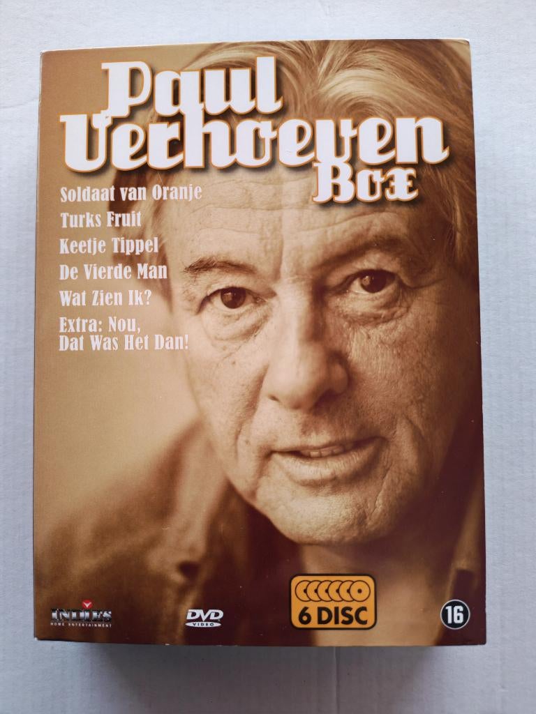 PAUL VERHOEVEN BOX (6 DVD boxset), 1960 tot 1980, Ophalen of Verzenden, Zo goed als nieuw, Actie en Avontuur