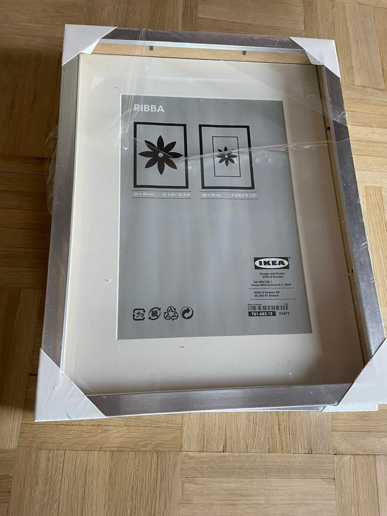 2 Nieuw IKEA Ribba kaders, Enlèvement, Neuf