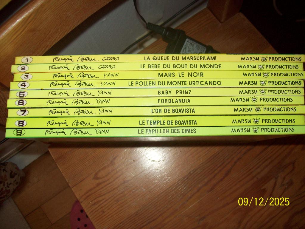 9 bd marsupilami, Plusieurs BD, Enlèvement, Comme neuf