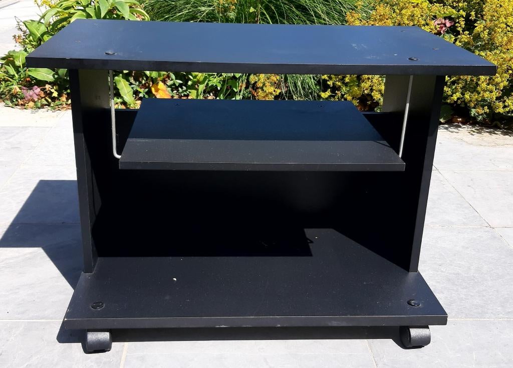 Zwart tv meubel, Maison & Meubles, Armoires | Mobilier de télévision, Enlèvement