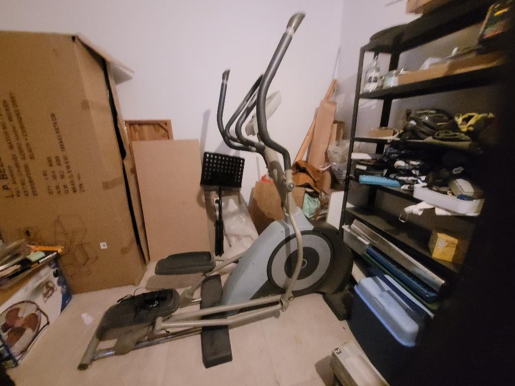 Crosstrainer, Ophalen, Buik, Aluminium, Zo goed als nieuw