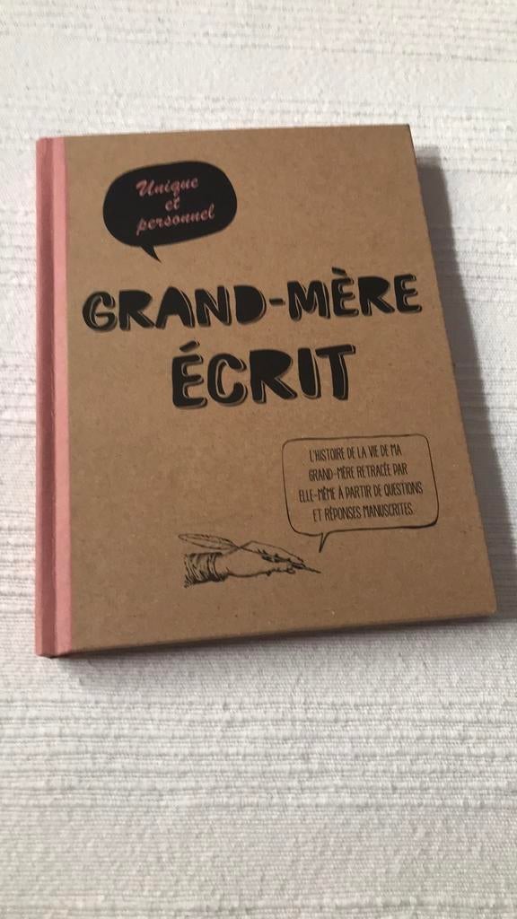 A vendre CARNET à RÉDIGER ses MÉMOIRES, Neuf