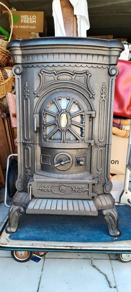 GIETIJZEREN GASKACHEL, Huis en Inrichting, Kachels, Ophalen, Gebruikt, Gaskachel