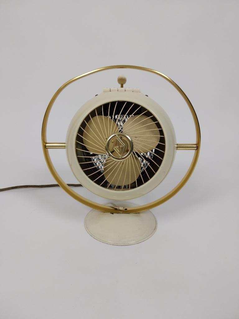 Vintage Prometheus Tafelventilator/Verwarming, Jaren 50, Ophalen of Verzenden, Gebruikt