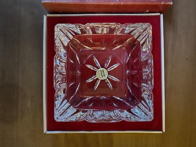 kristallen asbak cristal d'Arques, Antiek en Kunst, Ophalen