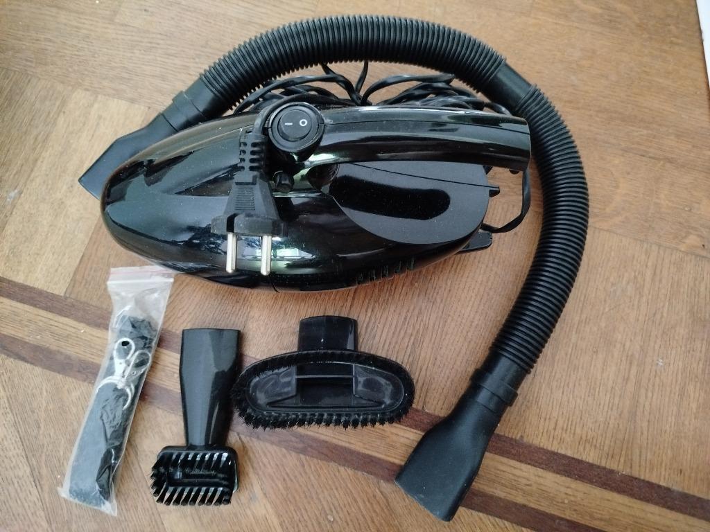 Aspirateur à main portable Quigg, accessoires très bon état, Enlèvement ou Envoi, Comme neuf, Réservoir, Aspirateur