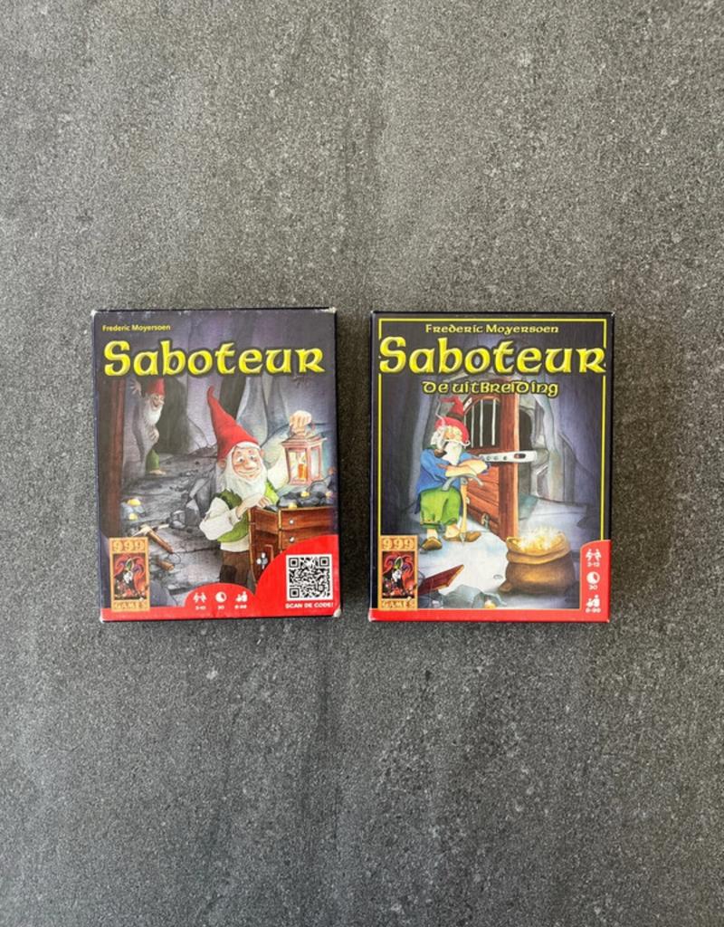 Saboteur + uitbreiding kaartspel, Hobby en Vrije tijd, Ophalen, Zo goed als nieuw