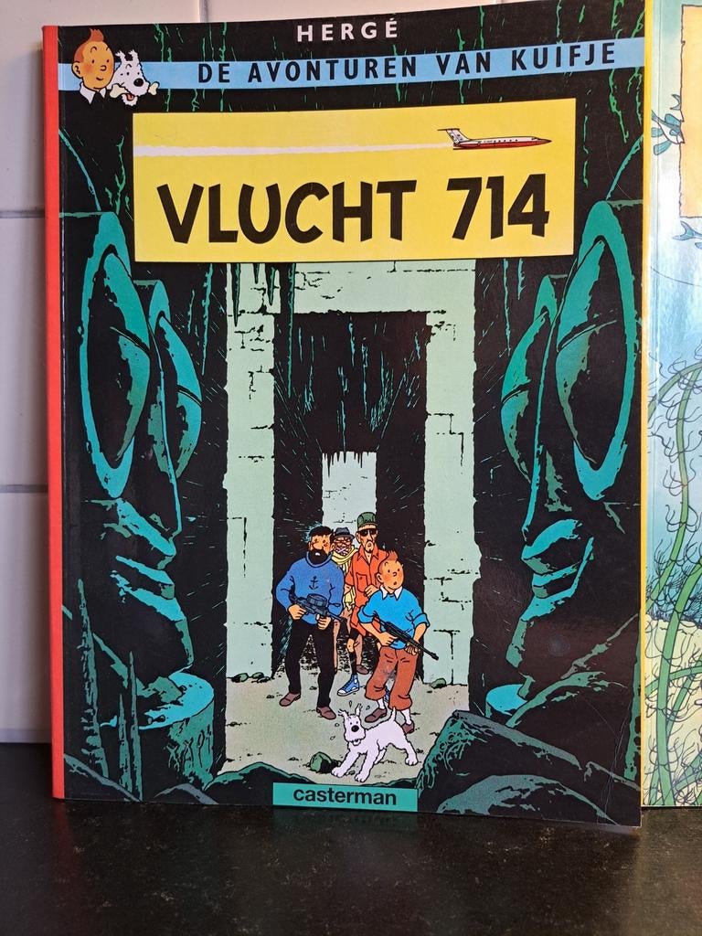 Hergé - 21 vlucht 714 strip van kuifje NIEUWSTAAT, Ophalen of Verzenden, Nieuw, Hergé