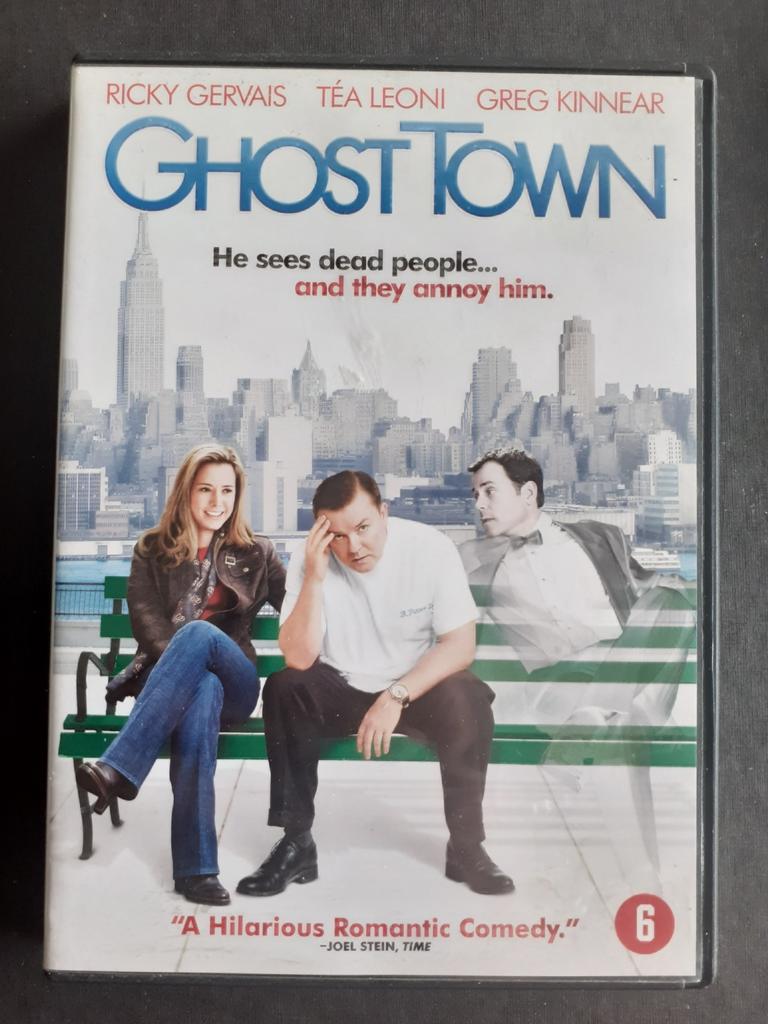 Ghost Town - Ricky Gervais - Téa Leoni, À partir de 6 ans, Enlèvement ou Envoi, Comme neuf, Comédie romantique