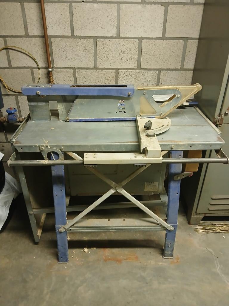 Metabo tafelzaag, Doe-het-zelf en Bouw, Ophalen, Gebruikt, 70 mm of meer, Overige typen