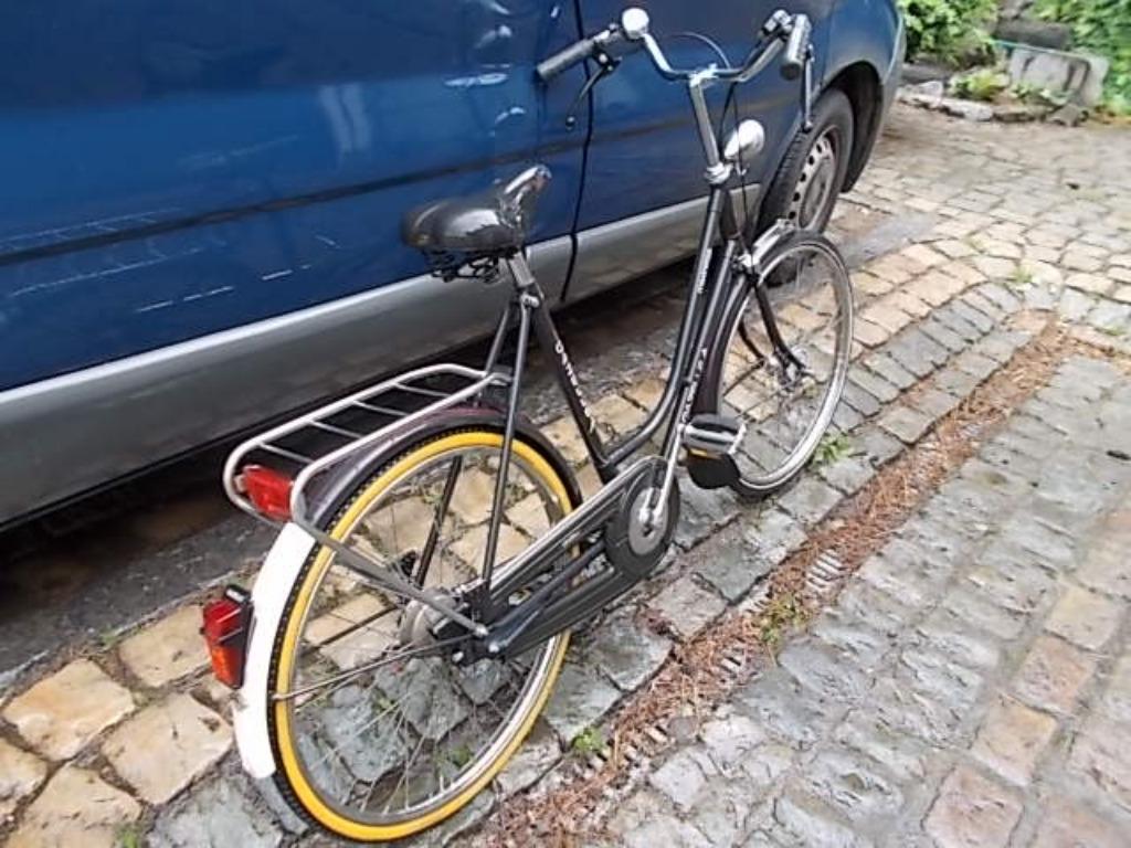 fiets gazelle grijs ,prima staat ,, Fietsen en Brommers, Ophalen, Zo goed als nieuw, Gazelle