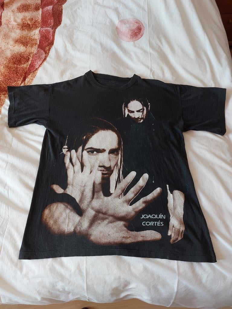 Joaquín Cortés célèbre danseur de flamenco t-shirt noir, Enlèvement ou Envoi, Neuf, Taille 52/54 (L), Noir