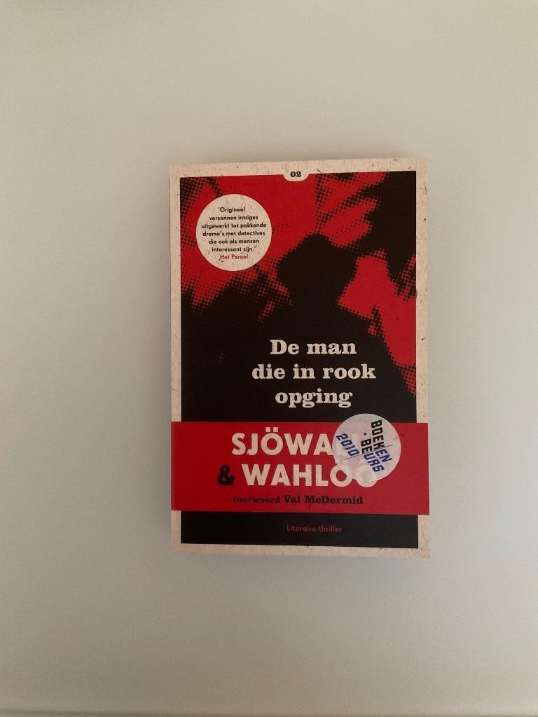 De man die in rook opging - Sjöwall & Wahlöö, Boeken, Ophalen, Zo goed als nieuw, Sjöwall & Wahlö