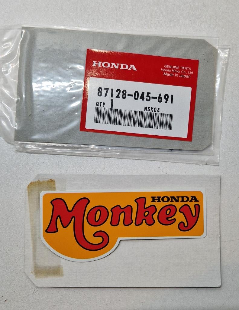 HONDA DAX MONKEY Z50M Z50A Z50Z (Japan) NOS STICKER, Verzenden, Nieuw, Honda