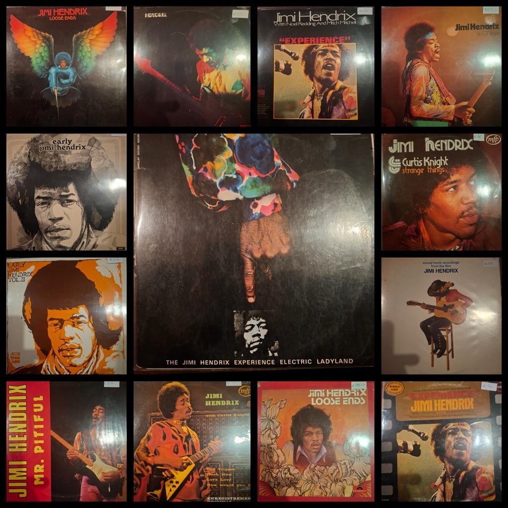 Privé collectie Jimi Hendrix LP s platen vinyl, Cd's en Dvd's, Ophalen of Verzenden