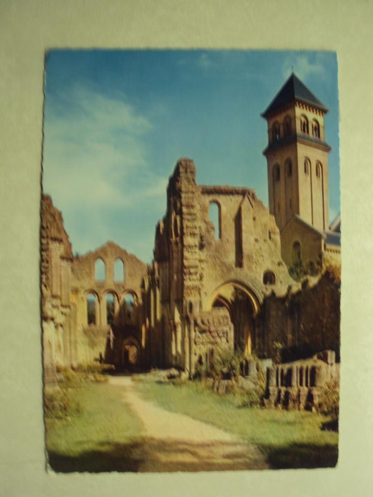 54267 - ABBAYE N-D D'ORVAL - RUINES DE L'ANCIENNE EGLISE, Collections, Cartes postales | Belgique, Envoi