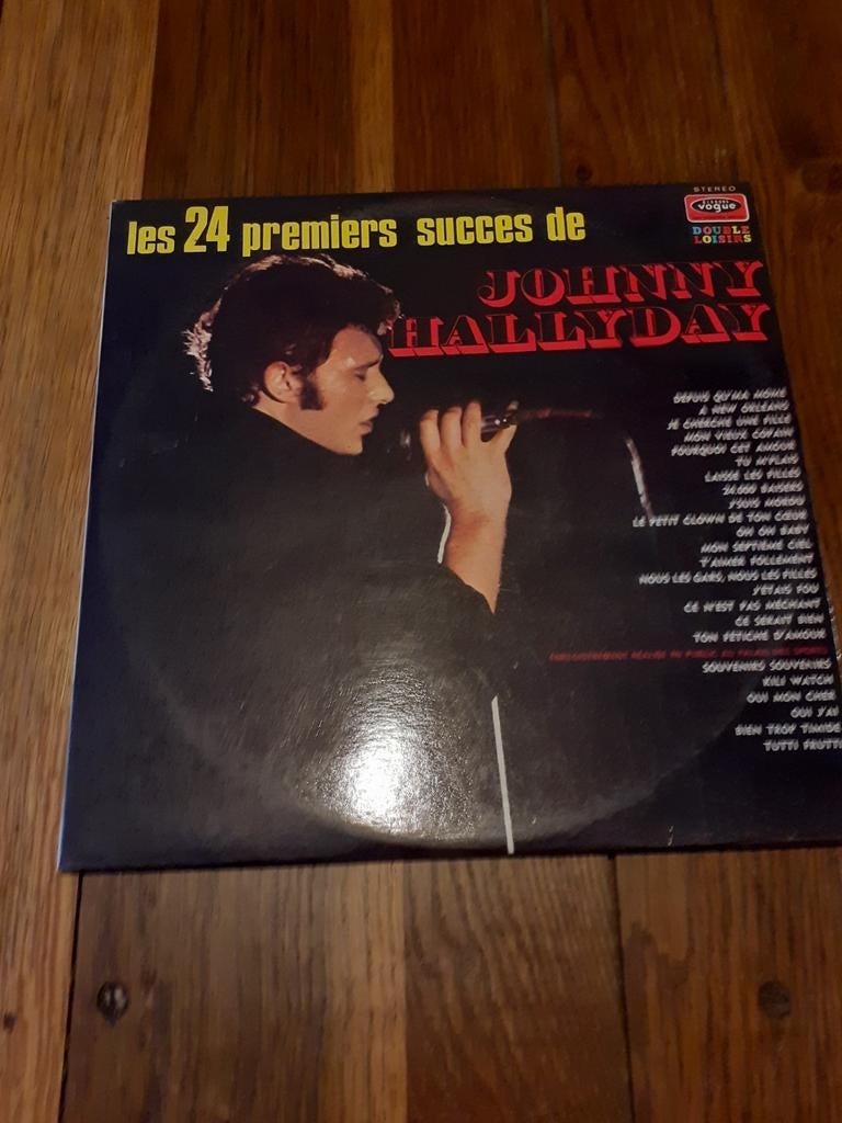 Johnny Hallyday 9 Albums Vinyles LP 33T, Utilisé