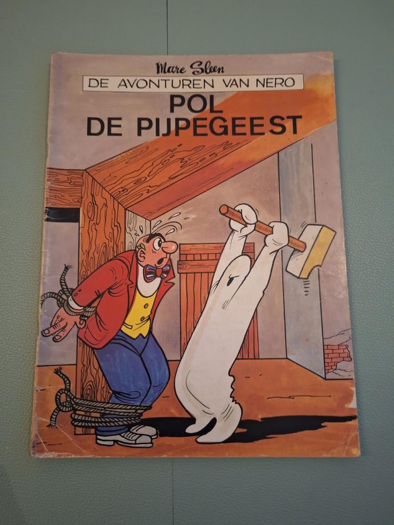 2 Strips Nero: Pol de Pijpgeest en Bende Van De Zwarte Kous, Boeken, Stripverhalen, Marc Sleen, Ophalen of Verzenden, Zo goed als nieuw