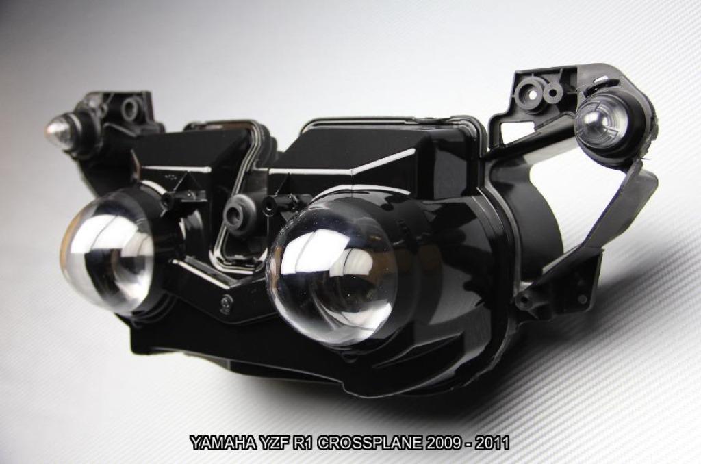 Phare / Optique AVDB YAMAHA YZF R1 CROSSPLANE 2009 - 2011, Motos, Enlèvement ou Envoi, Neuf
