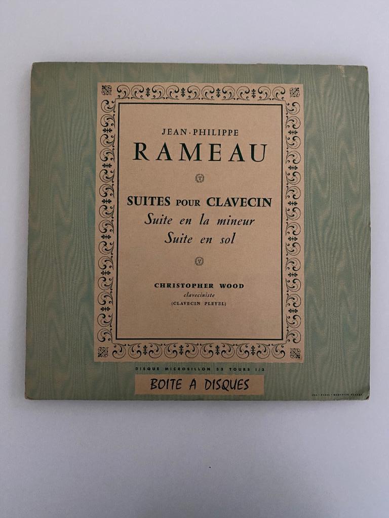 Jean-Philippe Rameau Christopher Wood Suites Pour Clavecin, Orchestre ou Ballet, 12 pouces, Baroque, Enlèvement ou Envoi