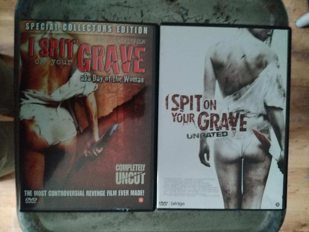 I spit on your grave pakket, Cd's en Dvd's, Dvd's | Horror, Zo goed als nieuw, Overige genres, Vanaf 16 jaar, Verzenden