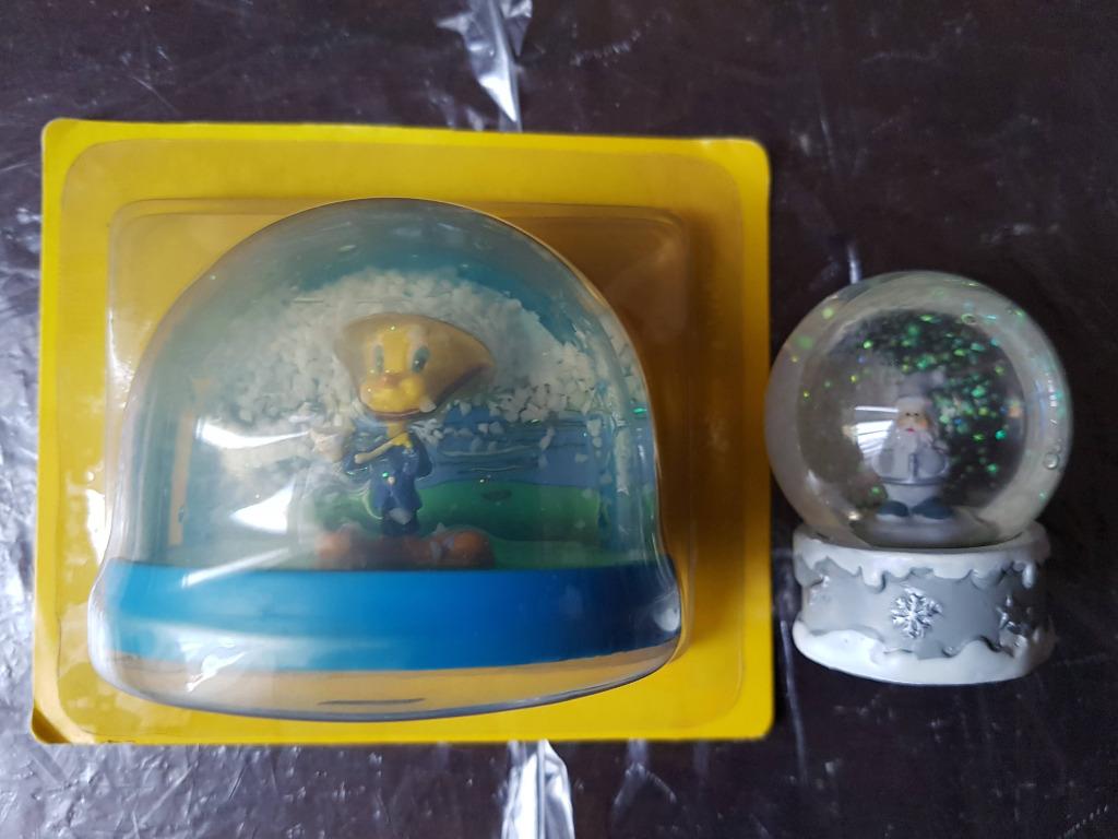 Lot de 2 Boules à neige (Neuf : Titi dans emballage), Enlèvement ou Envoi, Fantasy