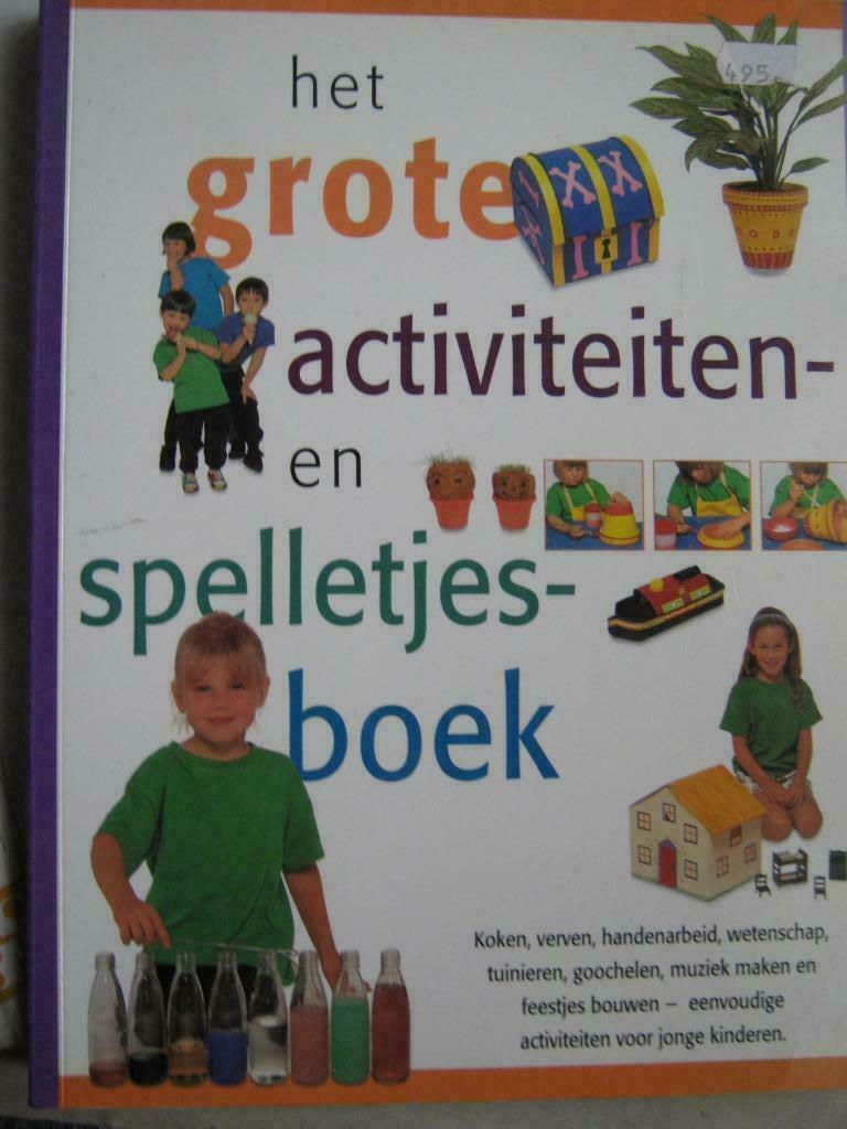 het grote activiteiten- en spelletjesboek, Ophalen of Verzenden, Zo goed als nieuw