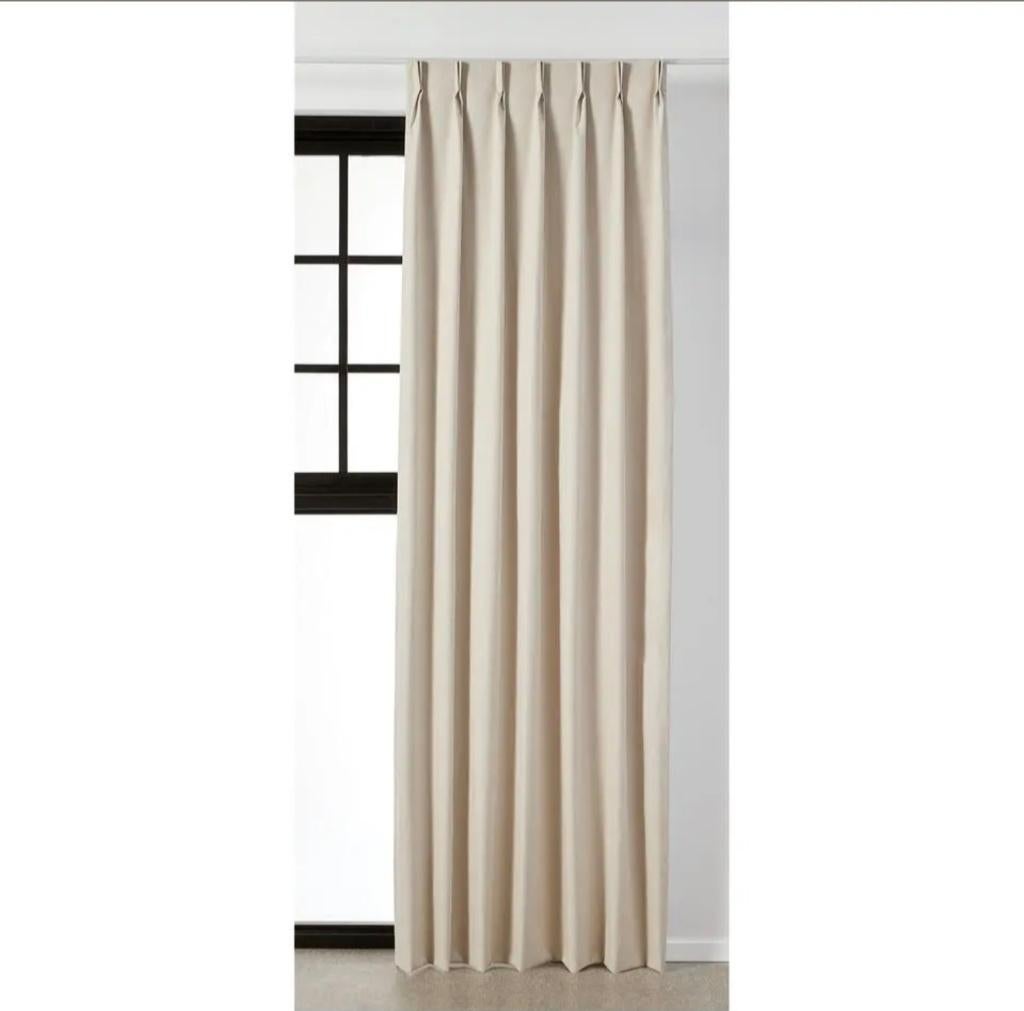 Gordijnen KWANTUM, Huis en Inrichting, Stoffering | Gordijnen en Lamellen, Crème, 100 tot 150 cm, 100 tot 150 cm, Nieuw