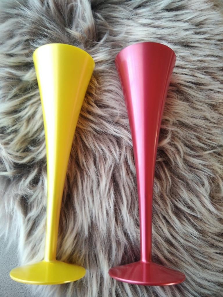 2 champagneglazen voor kinderen, Ophalen of Verzenden