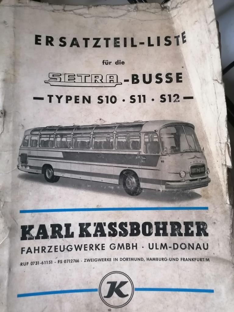 Setra bus s14 s10 s11 s12 boeken, Verzenden
